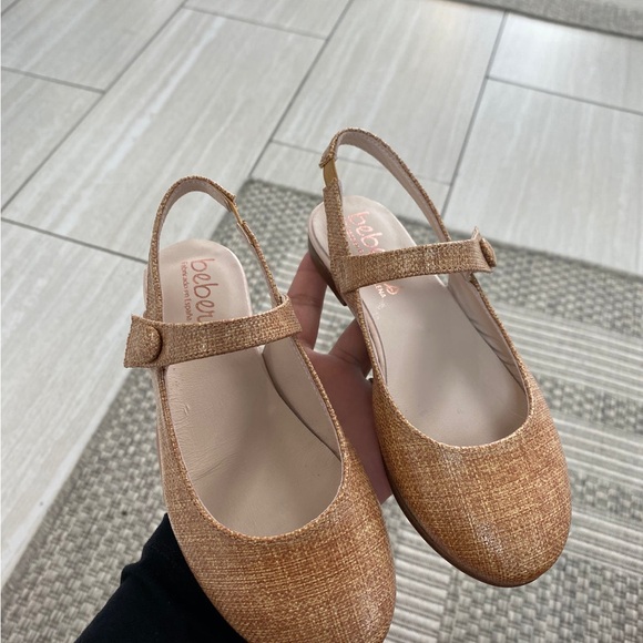 Girls BEBERLIS BROWN TEXTURED OPENBACK MARY
JANES - Picture 11 of 11